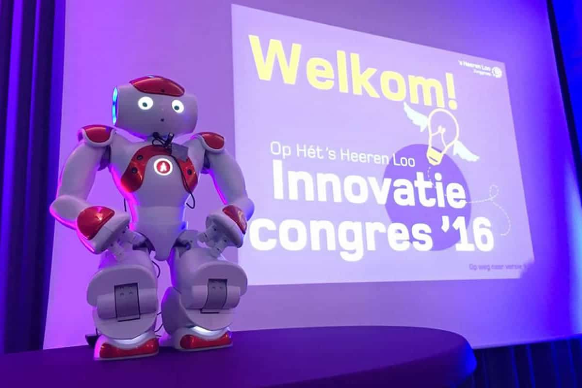 NAO Robot als presentator, Robotverhuur