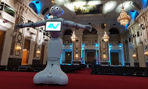 Robot als co-speaker