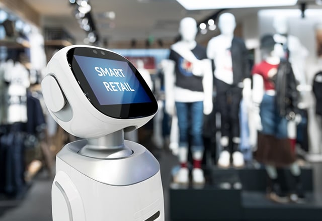 Huren robots voor retail