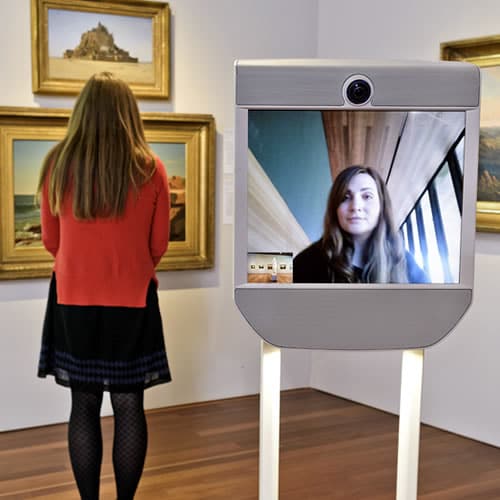 Telepresence robot als gids Telepresence robot als gids