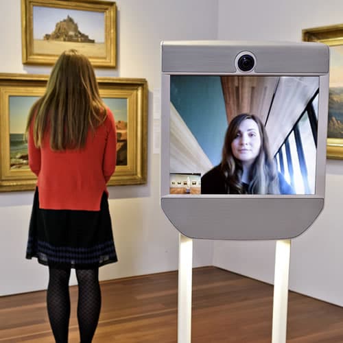 Telepresence robot als gids