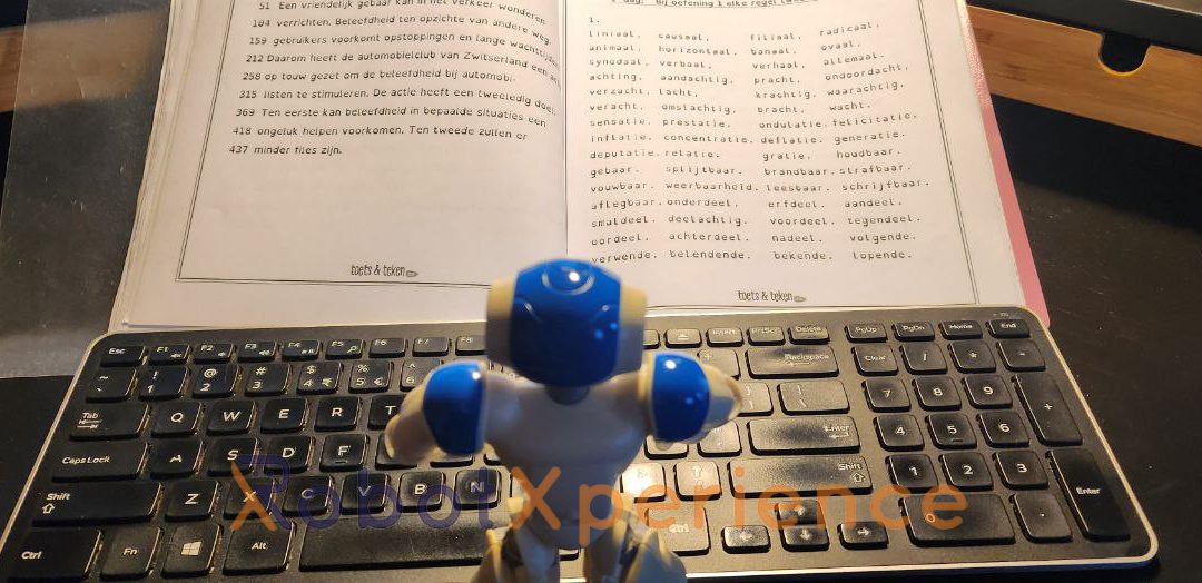 Dagboek van een robot - typ les