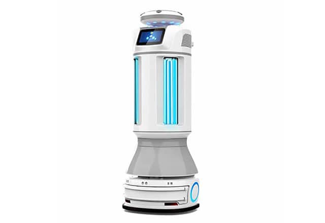 Robot bij de receptie