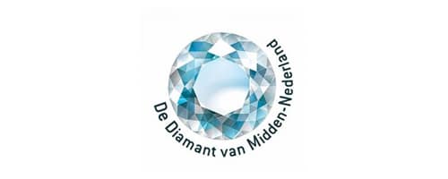 Logo De Diamant van Midden Nederland