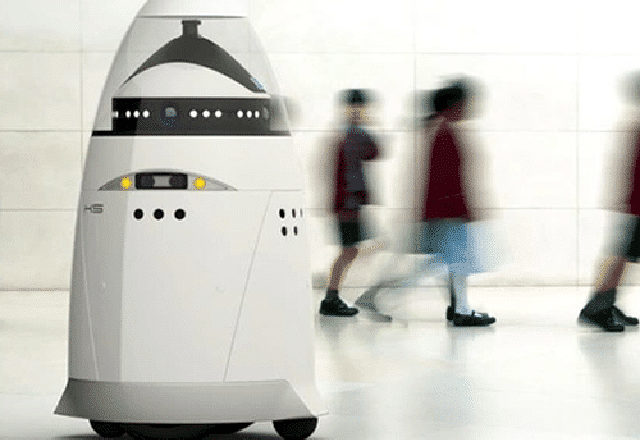 Robot voor de bewaking
