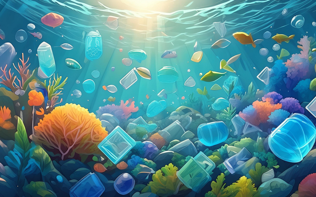 Robots zuiveren water van nanoplastics